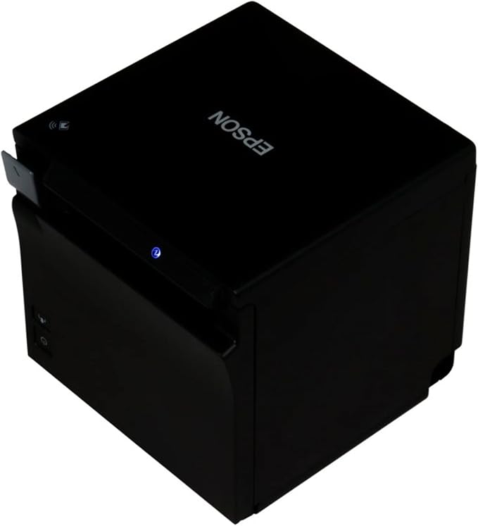 Epson TM-M30II Thermal Wireless Dongle Required POS Receipt Printer - Bluetooth and Ethernet Connectivity - Thermal line Printing Technology, 250 mm/sec Print Speed, 203 dpi, Auto-Cutter, Monochrome
