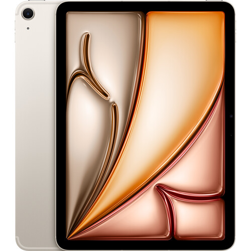 Apple - 11" iPad Air M2 Chip (128GB, Wi-Fi) - Starlight (2024)